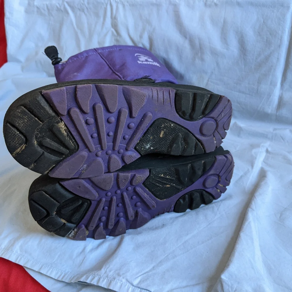 EUC Kamik Rocket Jr winter boots size 7